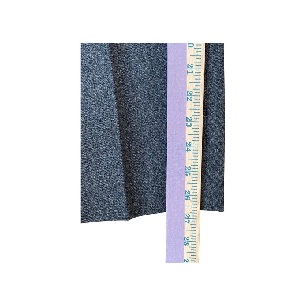 Talbots 12 Curvy Bi-Stretch Straight Leg Blue Career Casual‎ Pants Trousers - Picture 5 of 6